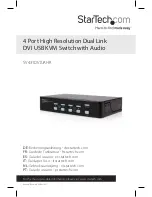 Preview for 1 page of StarTech.com STARVIEW SV431DVIUAHR User Manual