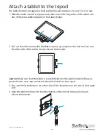 Preview for 9 page of StarTech.com STNDTBLT1A5T User Manual