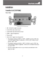 Preview for 5 page of StarTech.com STUTPRXWLA Instruction Manual