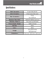 Preview for 10 page of StarTech.com STUTPRXWLA Instruction Manual