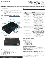 StarTech.com SU2DUPERA11 Quick Start Manual preview