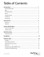 Preview for 3 page of StarTech.com SV1108IPEXEU User Manual