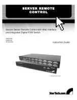 Preview for 1 page of StarTech.com SV1641HDI Instruction Manual