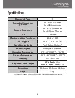 Preview for 7 page of StarTech.com SV221NANOU Instruction Manual