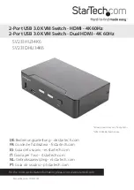 Preview for 1 page of StarTech.com SV231DHU34K6 Manual