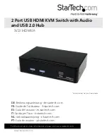 StarTech.com SV231HDMIUA User Manual preview