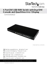 Preview for 1 page of StarTech.com SV431DVIUAQV User Manual