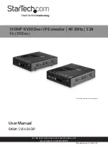 Preview for 1 page of StarTech.com SV565HDIP User Manual