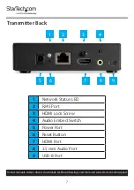 Preview for 8 page of StarTech.com SV565HDIP User Manual