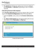 Preview for 21 page of StarTech.com SV565HDIP User Manual