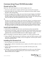 Preview for 5 page of StarTech.com SV565UTPDUA User Manual