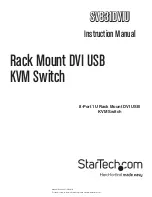 Preview for 1 page of StarTech.com SV831DVIU Instruction Manual