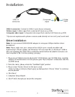 Предварительный просмотр 5 страницы StarTech.com SVID2USB2NS Instruction Manual