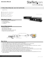 Preview for 1 page of StarTech.com SVIDUTPEXTA Instruction Manual