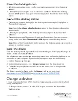 Preview for 10 page of StarTech.com TB3DK2DPW Manual