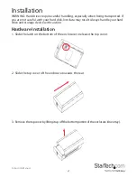 Preview for 5 page of StarTech.com UNI2510U2V Instruction Manual