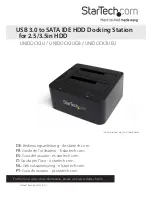 Предварительный просмотр 1 страницы StarTech.com UNIDOCK3U User Manual