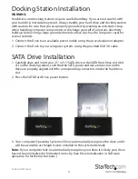 Preview for 6 page of StarTech.com UNIDOCKU33 Instruction Manual