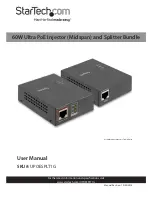 Preview for 1 page of StarTech.com UPOESPLT1G User Manual