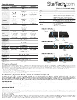 Preview for 2 page of StarTech.com USB2001EXT2 Instruction Manual