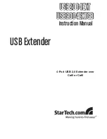 Preview for 1 page of StarTech.com USB2004EXT Instruction Manual