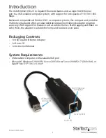 Предварительный просмотр 4 страницы StarTech.com USB21000S2 User Manual