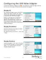 Предварительный просмотр 7 страницы StarTech.com USB2DVIE2 Instruction Manual