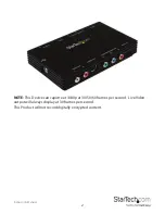 Preview for 5 page of StarTech.com USB2HDCAP User Manual