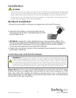 Предварительный просмотр 6 страницы StarTech.com USB2SATAIDE Instruction Manual