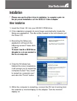 Предварительный просмотр 6 страницы StarTech.com USB2VGADVI Instruction Manual