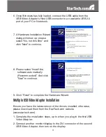 Предварительный просмотр 7 страницы StarTech.com USB2VGADVI Instruction Manual