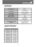 Preview for 12 page of StarTech.com USB2VGAMM6 Instruction Manual