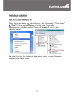 Предварительный просмотр 7 страницы StarTech.com USB300WN2X2 Instruction Manual