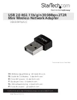 StarTech.com USB300WN2X2C User Manual предпросмотр