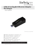 StarTech.com USB31000NDS User Manual preview