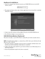 Предварительный просмотр 7 страницы StarTech.com USB32DVIEH User Manual