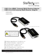 StarTech.com USB32HDE User Manual предпросмотр