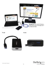 Предварительный просмотр 5 страницы StarTech.com USB32HDEH Quick Start Manual