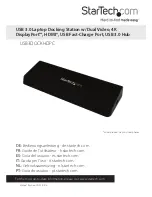 Предварительный просмотр 1 страницы StarTech.com USB3DOCKHDPC User Manual