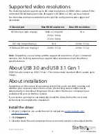 Preview for 6 page of StarTech.com USB3SMDOCK4K Instruction Manual