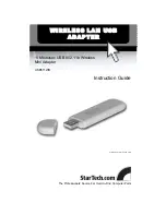 Предварительный просмотр 1 страницы StarTech.com USB511WB Instruction Manual