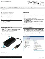 StarTech.com USB562KEMH Instruction Manual preview