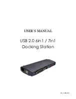 StarTech.com USB6N1DOCKGB User Manual предпросмотр