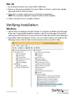 Предварительный просмотр 7 страницы StarTech.com USB867WAC22 Instruction Manual