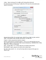 Предварительный просмотр 17 страницы StarTech.com USB867WAC22 Instruction Manual