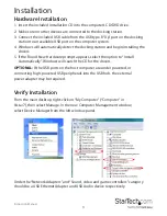 Preview for 6 page of StarTech.com USBDOCK2 Instruction Manual