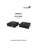 StarTech.com USBthere USB204EXTFIB User Manual предпросмотр