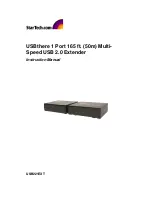 StarTech.com USBthere USB221EXT Instruction Manual preview