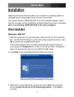 Предварительный просмотр 5 страницы StarTech.com USBVGADOCK User Manual