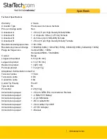 Preview for 3 page of StarTech.com VGA2NTSCPRO Spec Sheet